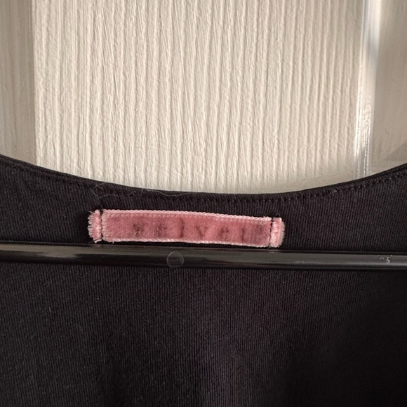 Velvet Black Midi Dress - Picture 5 of 6